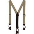 thumbnail image 1 of CTM  Canvas Button-End Old West Suspenders (Tall Available) (Men), 1 of 4
