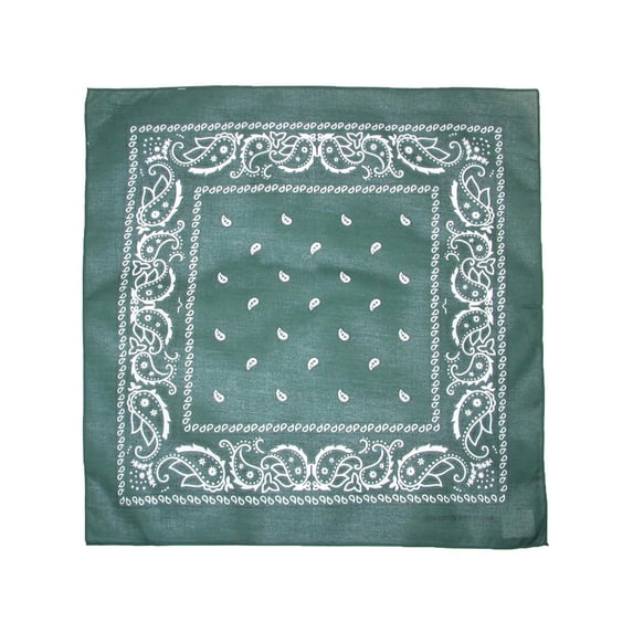 CTM Classic Cotton Paisley Bandana - All-Purpose Function and Style