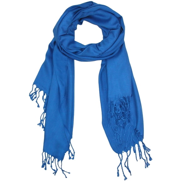 CTM Classic Pashmina Style Shawl Wraps (Women)