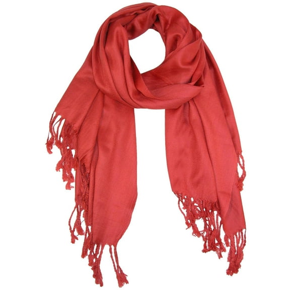 CTM  Classic Pashmina Style Shawl Wraps (Women)