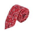 thumbnail image 1 of CTM  Cotton Bandana Print Tie (Men), 1 of 4
