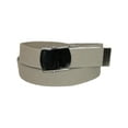 thumbnail image 1 of CTM  Cotton Belt with Nickel Finish Buckle (Pack of 3) (Men Big & Tall), 1 of 4