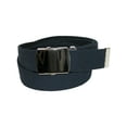 thumbnail image 1 of CTM  Cotton Belt with Nickel Finish Buckle (Pack of 3) (Men Big & Tall), 1 of 4