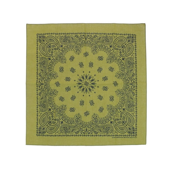 CTM Cotton Contemporary Paisley Print Bandana