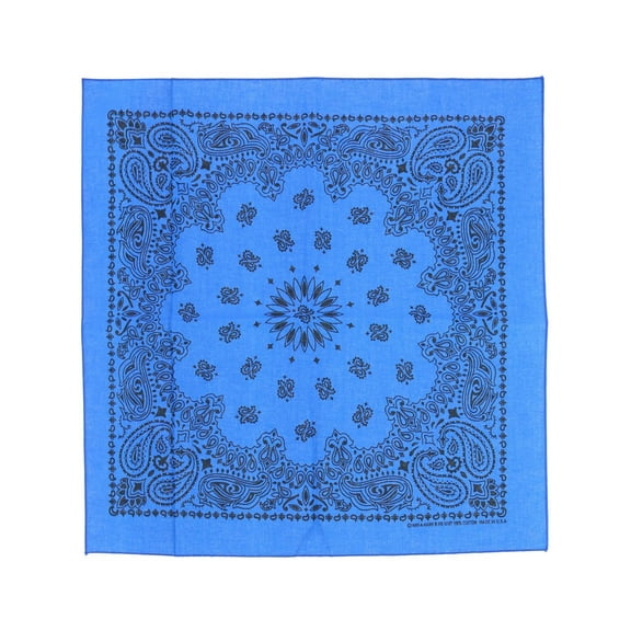 CTM Cotton Contemporary Paisley Print Bandana
