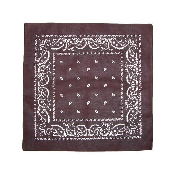 CTM Classic Cotton Paisley Bandana - All-Purpose Function and Style