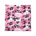 thumbnail image 1 of CTM  Cotton Pink Camouflage Bandana (Women), 1 of 2