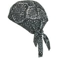 thumbnail image 1 of CTM  Cotton Unlined Paisley Biker Do Rag Cap (Men), 1 of 1