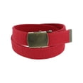 thumbnail image 1 of CTM Cotton Web 1.5 Inch Adjustable Clamp Slide Buckle Belt, 1 of 2