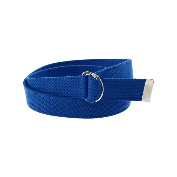 CTM Cotton Web 1.25 Inch Belt with D Ring Buckle