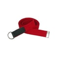 thumbnail image 1 of CTM  Cotton Web Belt with Double D Ring Buckle (Women's Plus), 1 of 3