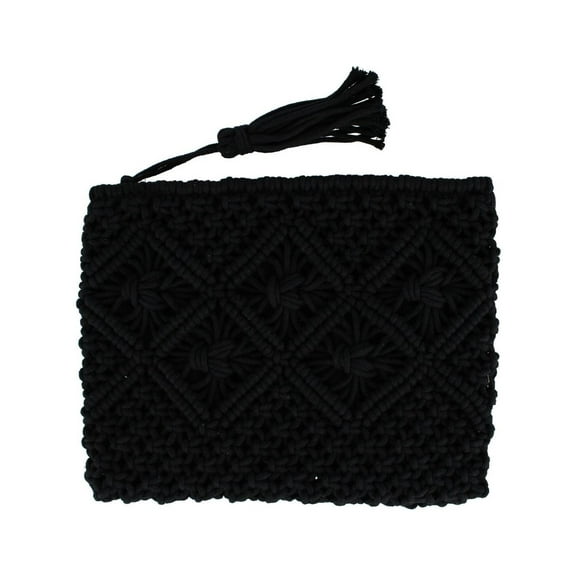 CTM  Crochet Clutch Tassel Handbag (Women)