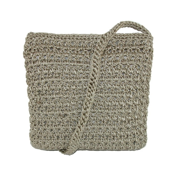 CTM Crochet Crossbody Handbag (Women)