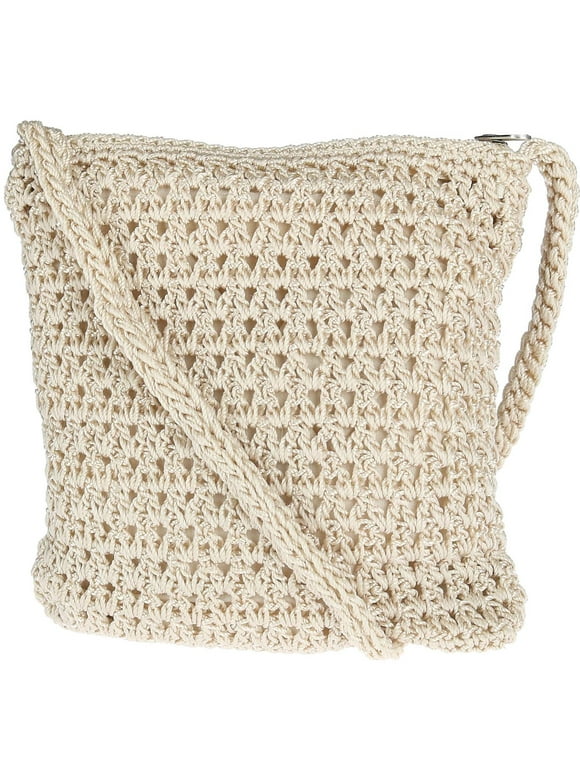 CTM  Crochet Crossbody Handbag (Women)