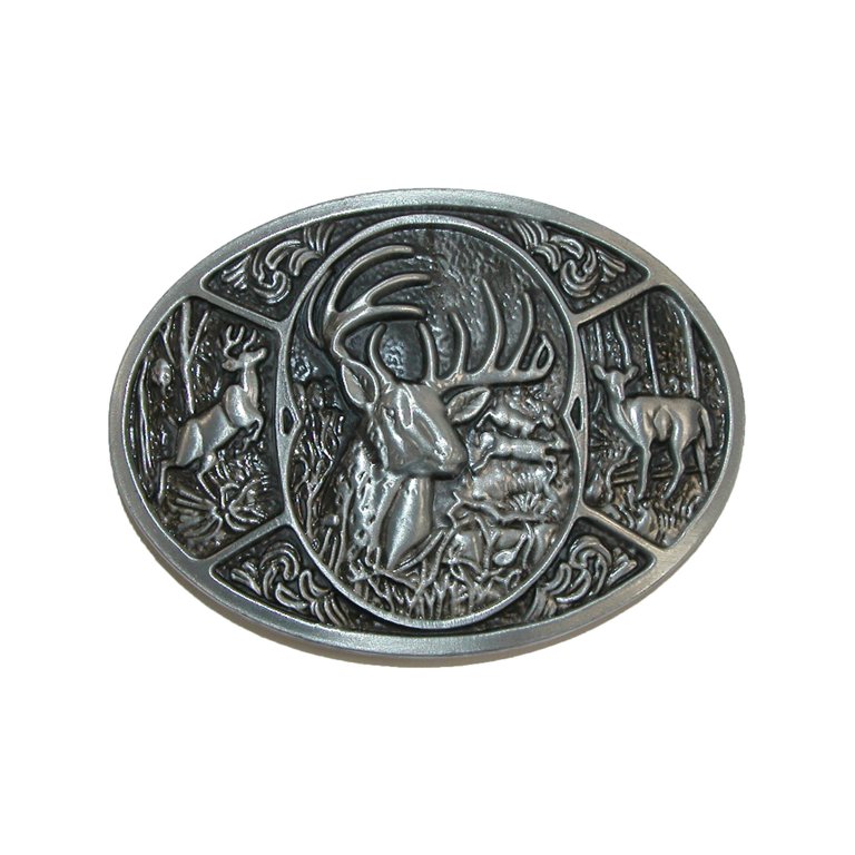 CTM Deer Hunting Belt Buckle