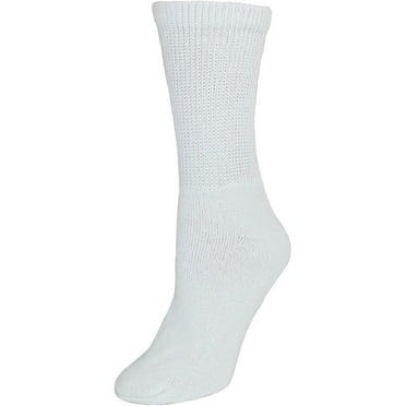 CTM  Diabetic Crew Socks (3 Pair Pack) (Women)
