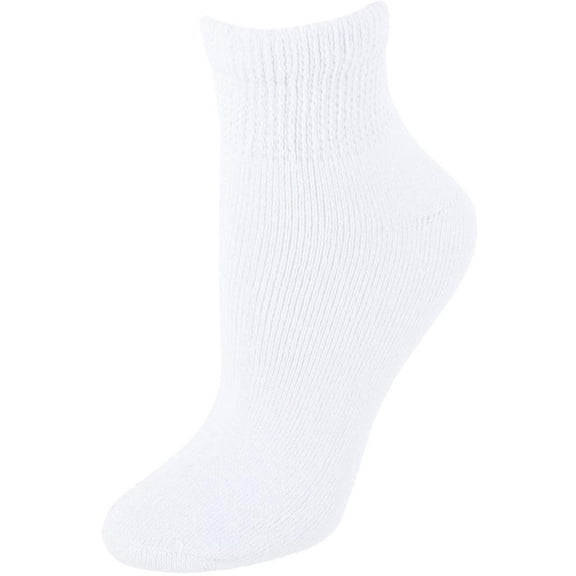 CTM Diabetic Cushioned Ankle Socks (3 Pairs) (Men)