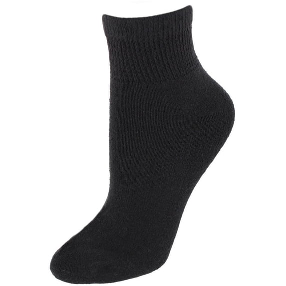 CTM Diabetic Cushioned Ankle Socks (3 Pairs) (Women)