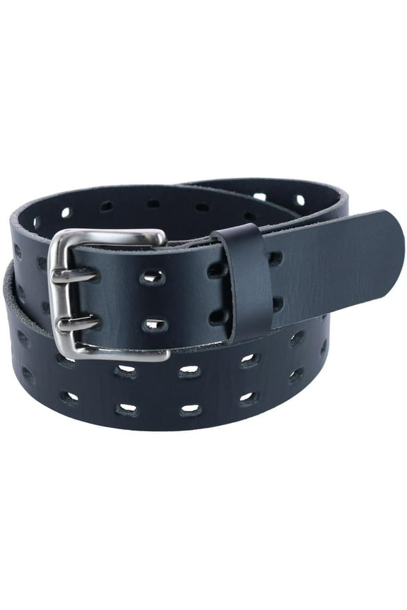 CTM Double Hole Bridle Belt (Men)