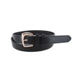 thumbnail image 1 of CTM  Double Loop Synthetic Leather Belt (Women's Plus), 1 of 4