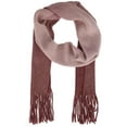 thumbnail image 1 of CTM  Drop Dye Lurex Winter Scarf (Women), 1 of 3