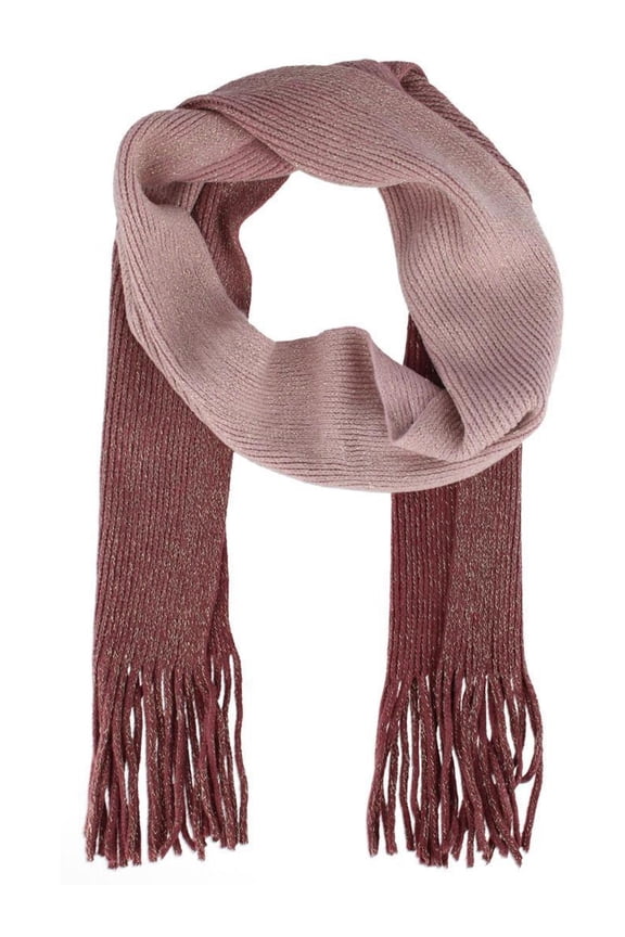Drop Dye Lurex Winter Scarf (Women)