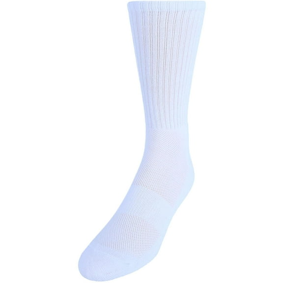 CTM Dry and Cool Cushioned Crew Socks (Pack of 2) (Men)