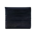thumbnail image 1 of CTM  Eel Skin Leather Bifold Wallet with Coin Pouch (Men), 1 of 4