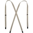thumbnail image 1 of CTM Elastic .75 Inch Wide Undergarment Clip-End Suspenders, 1 of 3