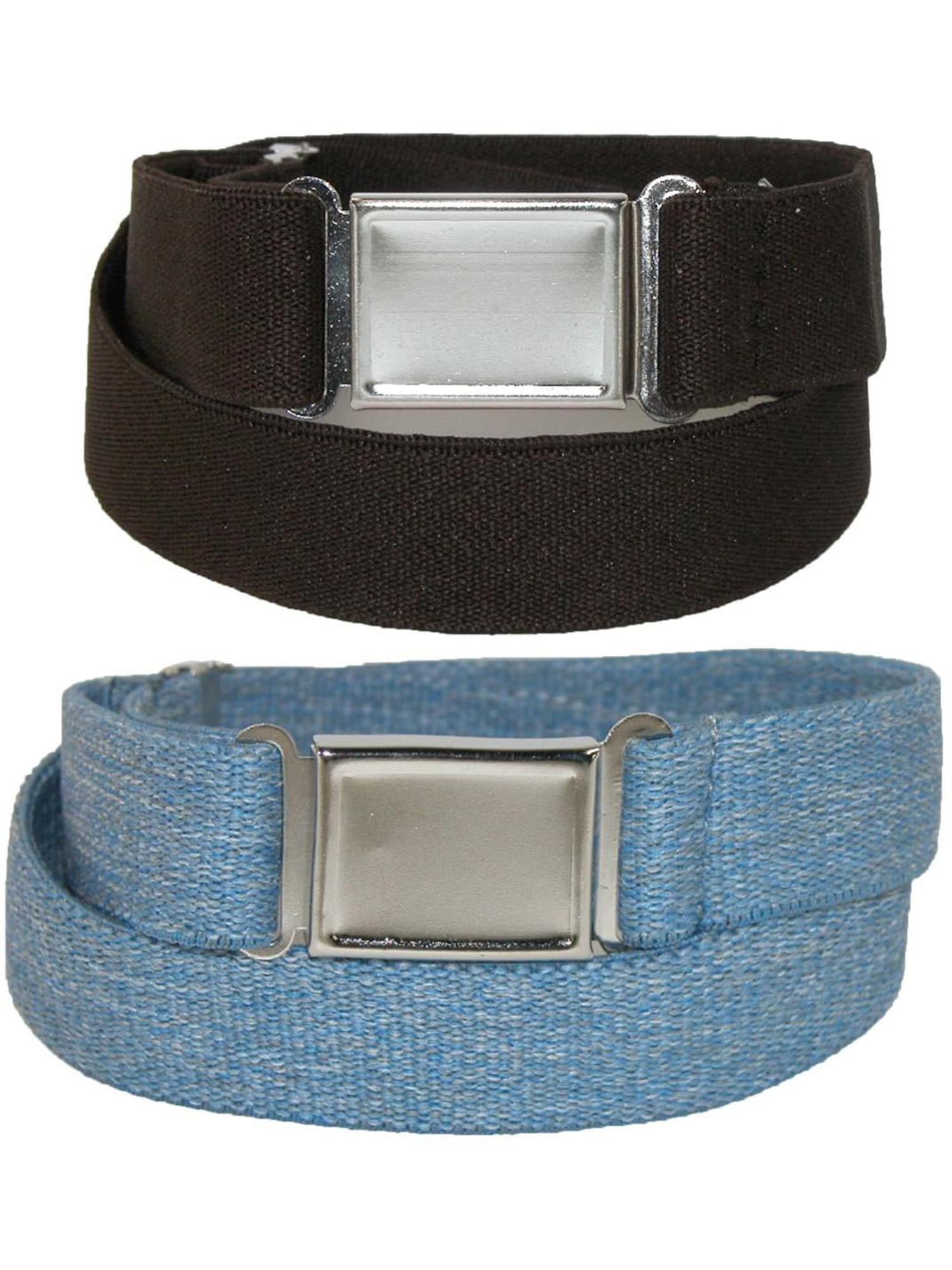 CTM Elastic Belt with Magnetic No Show Flat Buckle (Pack of  display picture 3