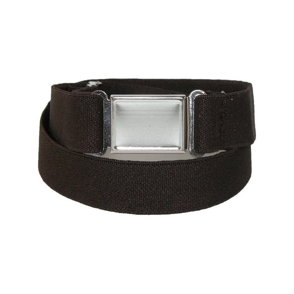 CTM Elastic Belt with Magnetic No Show Flat Buckle