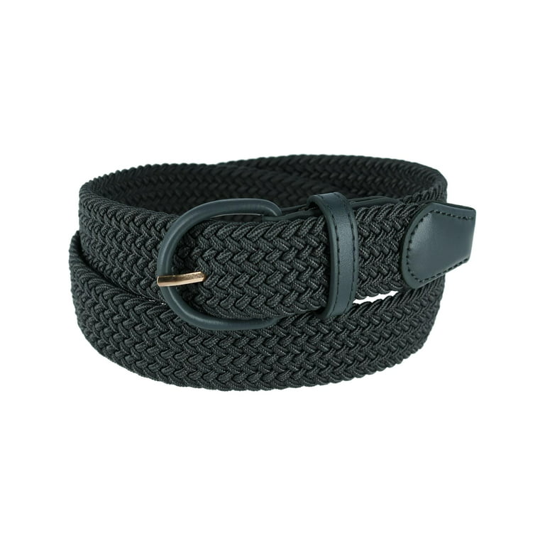 Buy Stylish GG Automatic Buckle Leather Belt For Men- Black-Grey