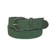 thumbnail image 1 of CTM  Elastic Braided Belt with Covered Buckle  (Men Big & Tall), 1 of 4