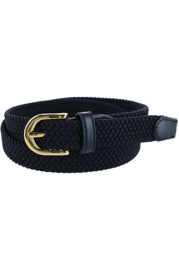 Elastic Braided Stretch Belt (Women)