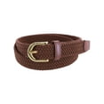 thumbnail image 1 of CTM  Elastic Braided Stretch Belt (Women), 1 of 5