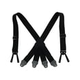 thumbnail image 1 of CTM  Elastic Button-End 2 Inch Fireman Suspenders (Men), 1 of 4