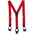 thumbnail image 1 of CTM  Elastic Button End Suspenders (Men Big & Tall), 1 of 3