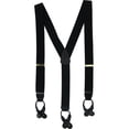 thumbnail image 1 of CTM  Elastic Button End Suspenders (Men), 1 of 3