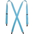 thumbnail image 1 of CTM  Elastic Clip-End 1 Inch Basic Suspenders (Women), 1 of 4