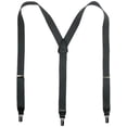 thumbnail image 1 of CTM  Elastic Clip End Premium Solid Suspenders (Men Big & Tall), 1 of 4