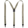 thumbnail image 1 of CTM  Elastic Clip End Premium Solid Suspenders (Men Big & Tall), 1 of 2