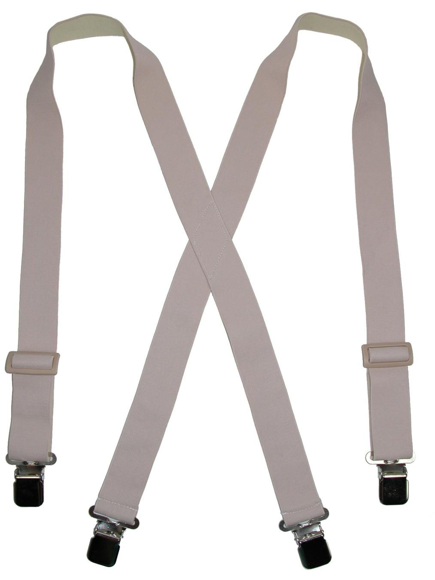 CTM Elastic ClipEnd Undergarment Suspenders (Men)