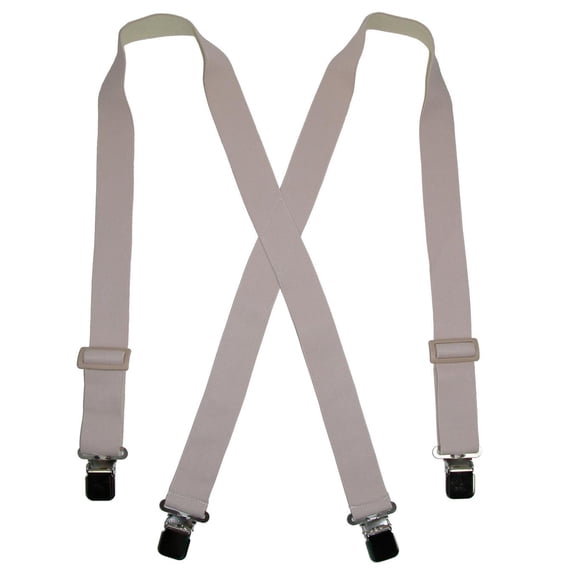 CTM Elastic Clip-End Undergarment Suspenders (Men)