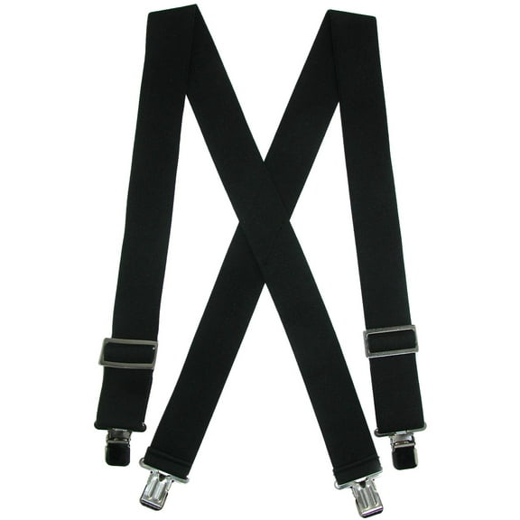 CTM  Elastic Heavy Duty Basic Clip-End Work Suspender (Men)