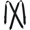 thumbnail image 1 of CTM  Elastic Plastic Clip-End TSA Compliant Airport Suspenders (Men), 1 of 4