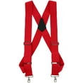 thumbnail image 1 of CTM  Elastic Side Clip Metal Swivel Hook Trucker Suspenders (Men Big & Tall), 1 of 3