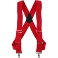 thumbnail image 1 of CTM  Elastic Side Clip Metal Swivel Hook Trucker Suspenders (Men), 1 of 3