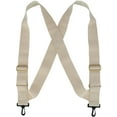 thumbnail image 1 of CTM Elastic TSA Compliant Side Clip Suspenders with Swivel Hook Ends, 1 of 3