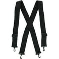 thumbnail image 1 of CTM  Elastic X-Back Suspenders with Plastic Hook Ends (Men Big & Tall), 1 of 3