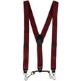thumbnail image 1 of CTM  Elastic Y-Back Sleek Swivel Hook Suspenders (Men), 1 of 5